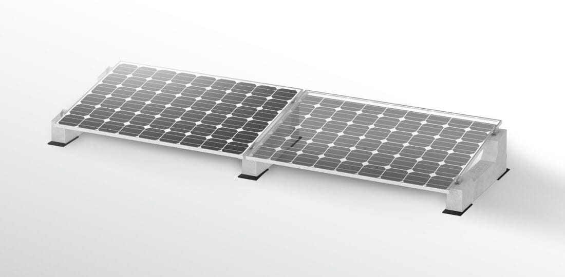 Поддержка фотоэлектрической системы Sun Ballast ZAVORRA 15° ARCH-00096752 - Вид №3
