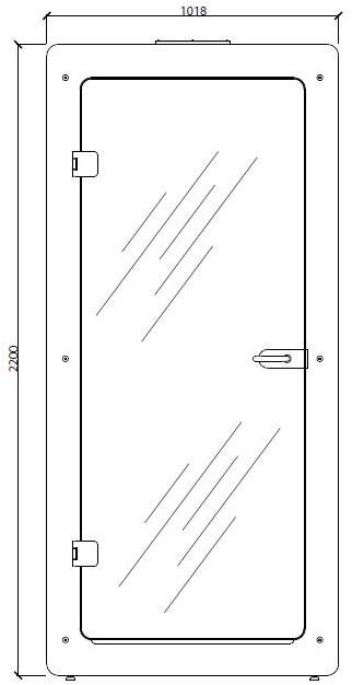 IMPACT ACOUSTIC® Акустическая офисная будка со встроенным освещением  961.10.442.000.00  - Вид №14