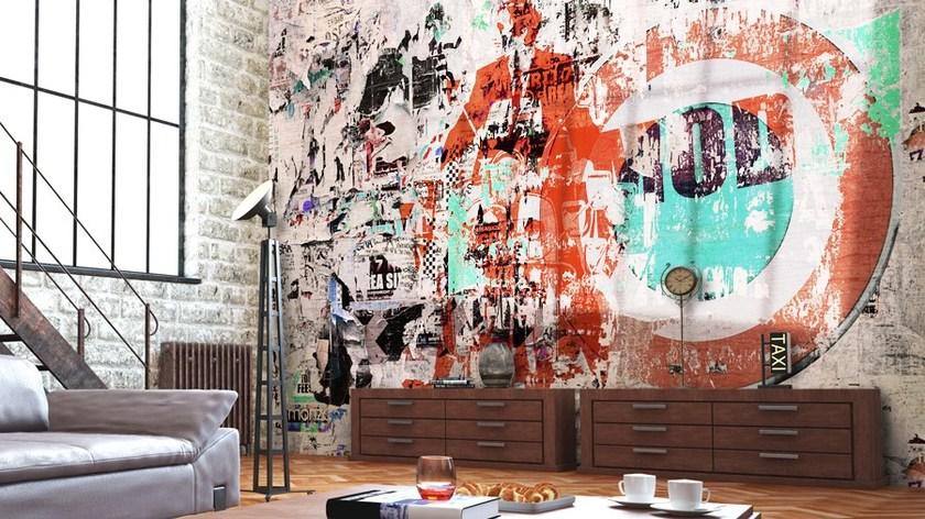 GLAMORA Виниловые обои под кирпич Urban sun-id-1376646 - Вид №1