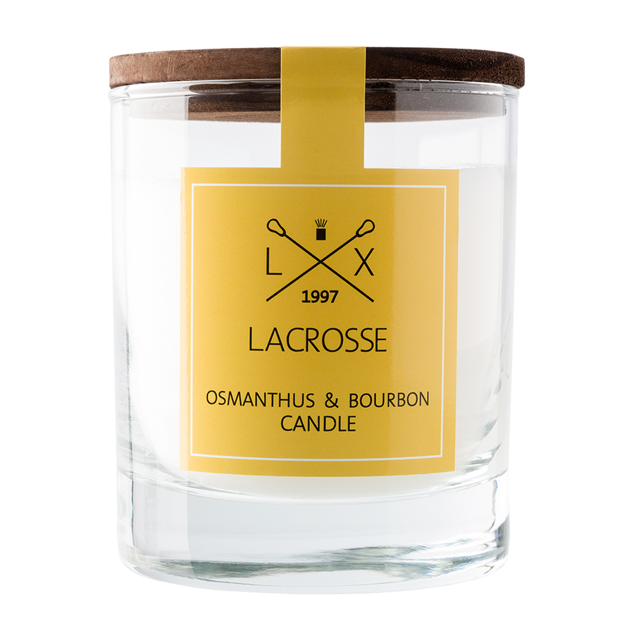 Свеча ароматическая в стекле "Османтус & Бурбон" Ambientair VV040OBLC - Вид №1