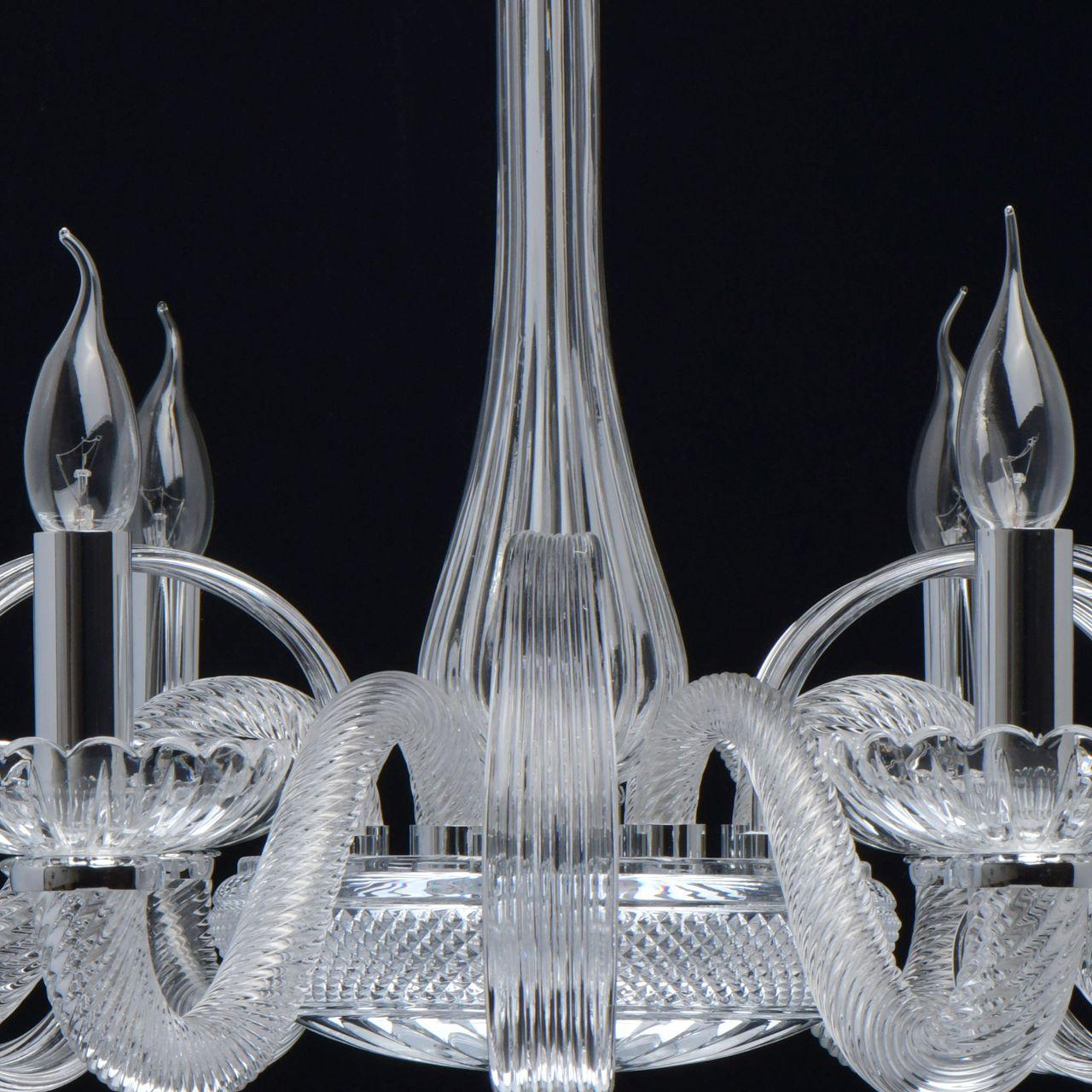 Подвесная люстра MW-Light Элла 483013506 MW-LIGHT ДИЗАЙНЕРСКИЕ, ЭЛЛА 279664 Хром  - Вид №3