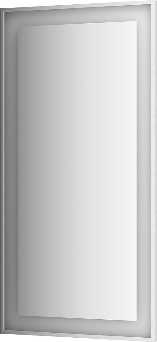 BY 2216 Зеркало в багетной раме cо встроенным LED-светильником 38 W EVOFORM Ledside