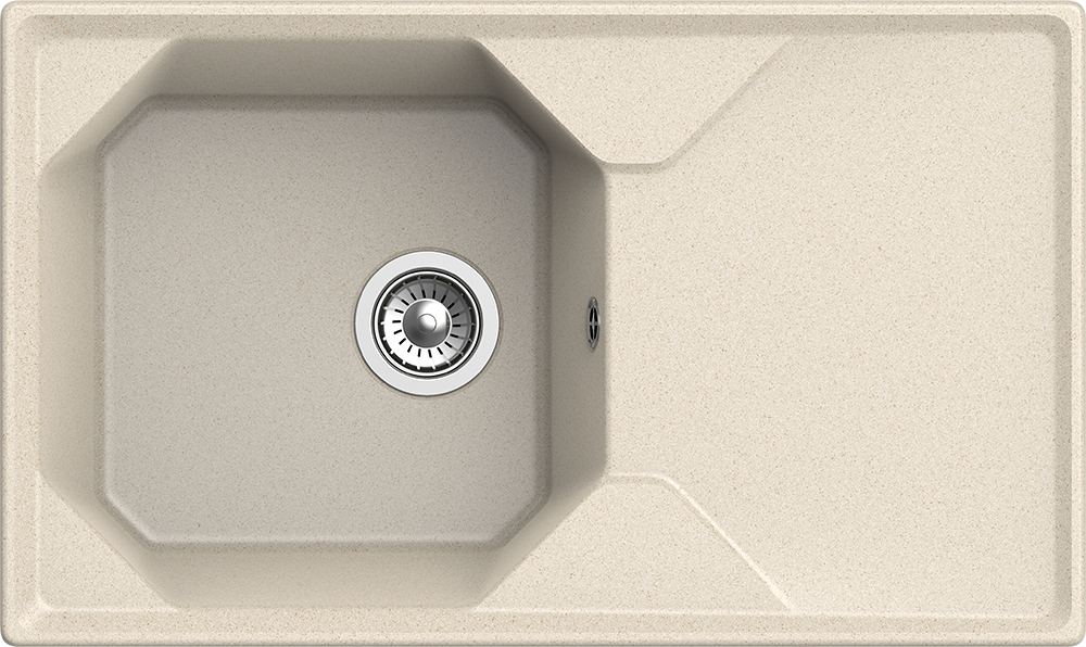 Кухонная мойка Искусственный камень UNIQUE S127 GranFest U-840L-S127