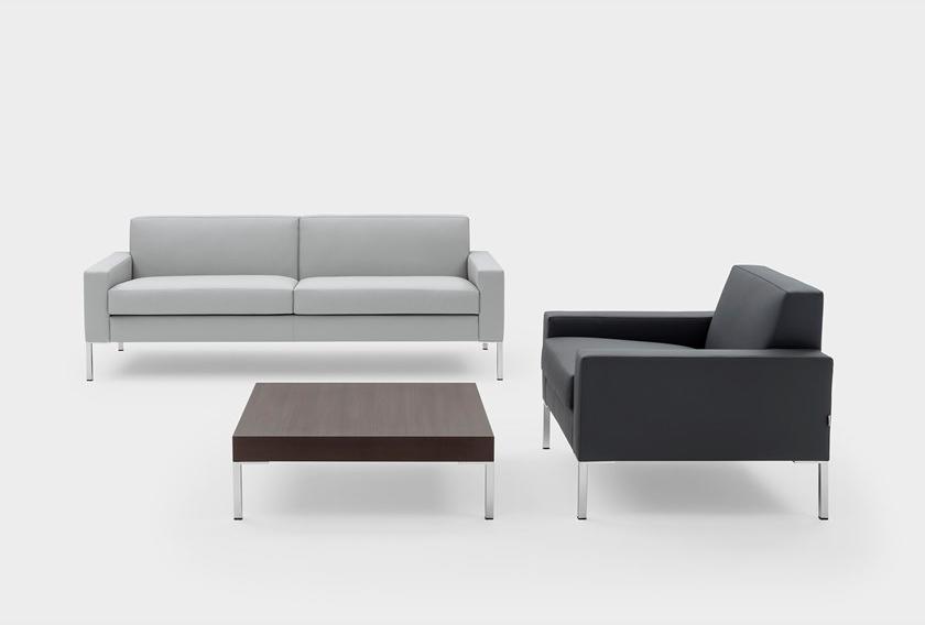 Viganò Кожаное кресло с подлокотниками Cubiko sun-id-1368985 - Вид №4