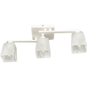 Люстра потолочная "Ивонна" 3хE14х60 Вт, цвет белый