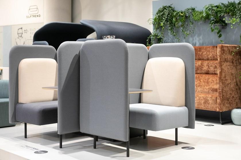 SOFTREND Кресло из ткани с высокой спинкой для контракта August sun-id-1378445 - Вид №1