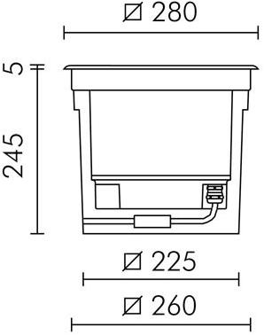SIMES Светодиодный ступень из литого под давлением алюминия Zip sun-id-1474467 - Вид №22