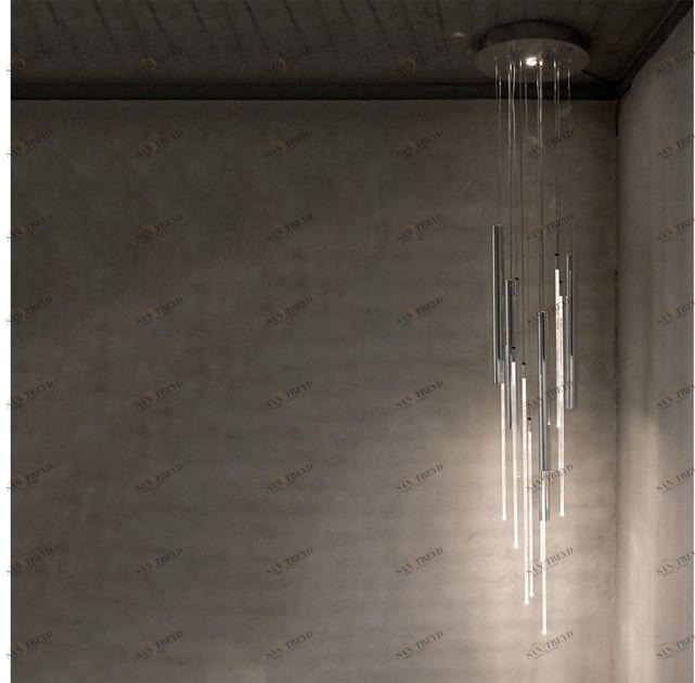 Martinelli Luce Светодиодный подвесной светильник из алюминия Koko 2066/lu