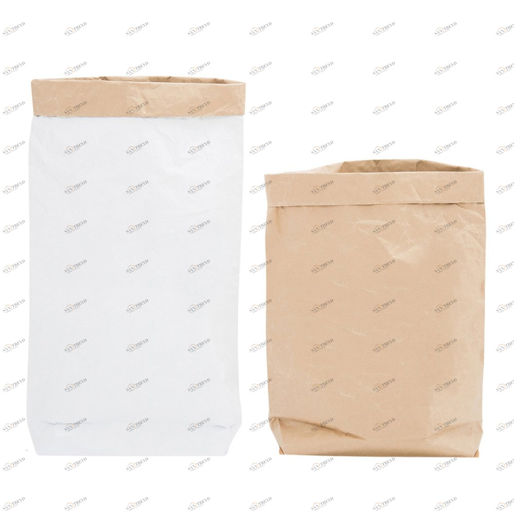 Эко-мешок для игрушек под раскраску из крафт бумаги VAMVIGVAM  282066 Белый;бежевый Santreyd 