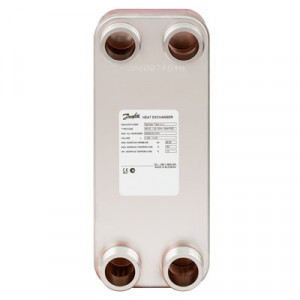 Danfoss Паяный пластинчатый теплообменник одноходовой серии XB12 XB 12L-1-50 PN25 паяный ТО 004H7532