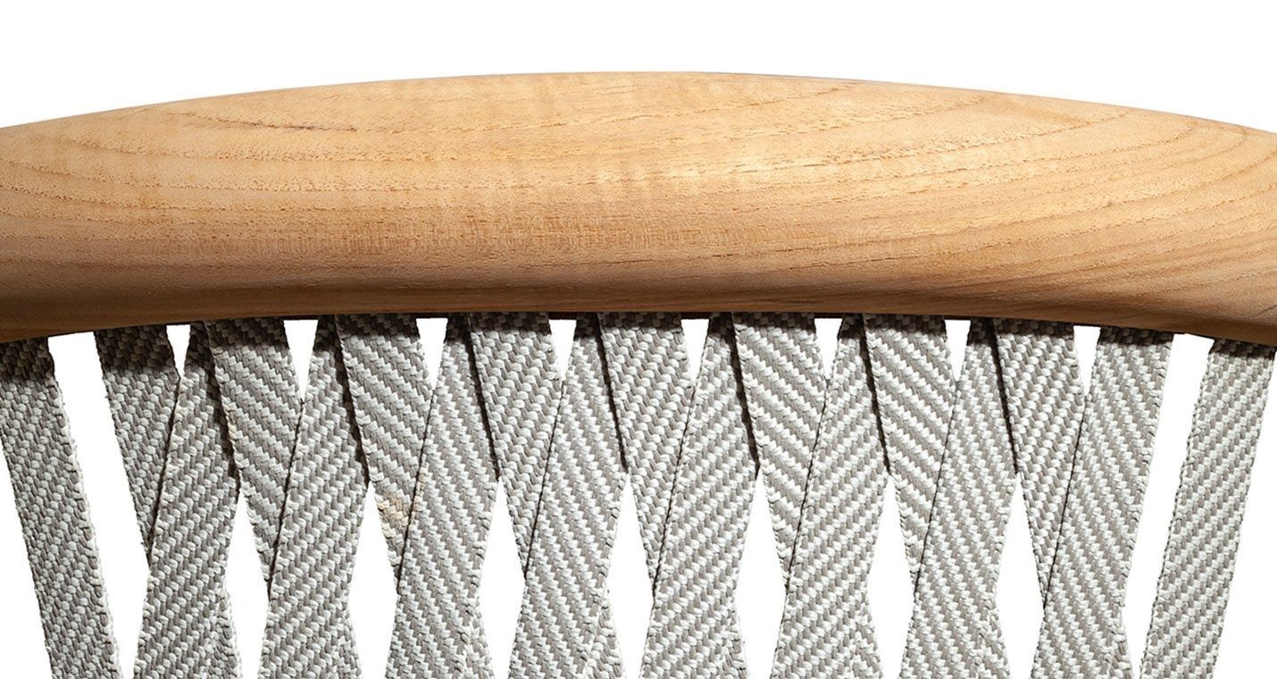 ТИК мягкий садовый стул с подлокотниками Poltrona Frau Boundless Living Outdoor Collections ARCH-00139269 - Вид №11