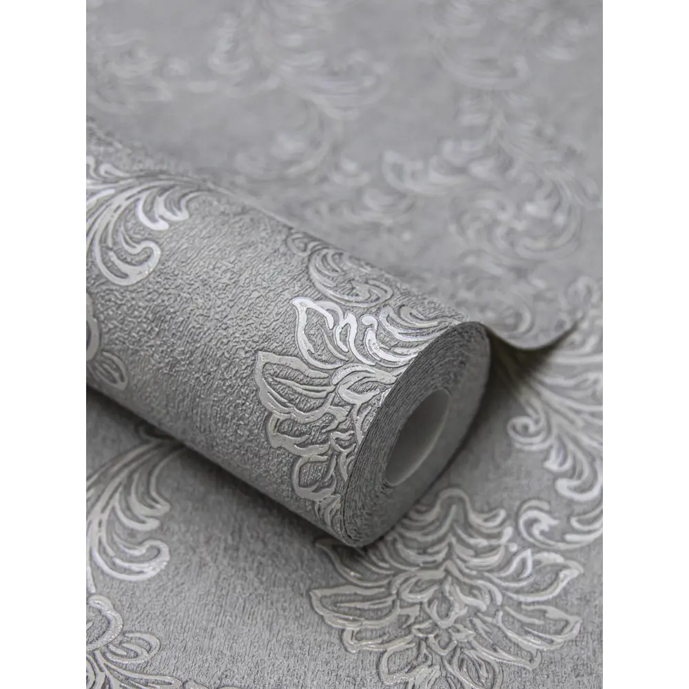 Флизелиновые обои WALLSECRET Catalana серые для стильного интерьера 89366710 STLM-1366692 - Вид №3