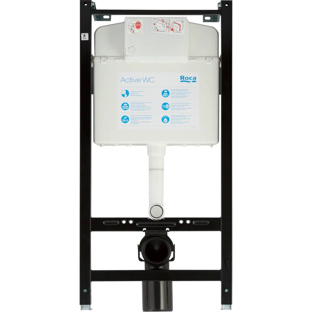 Roca Dama Senso — инсталляция с подвесным унитазом и системой экономии воды 82248831 STLM-0023093 - Вид №6