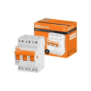 91422319 Переключатель модульный трехпозиционный Tdm electric МП-63 3P 63 А STLM-1333545