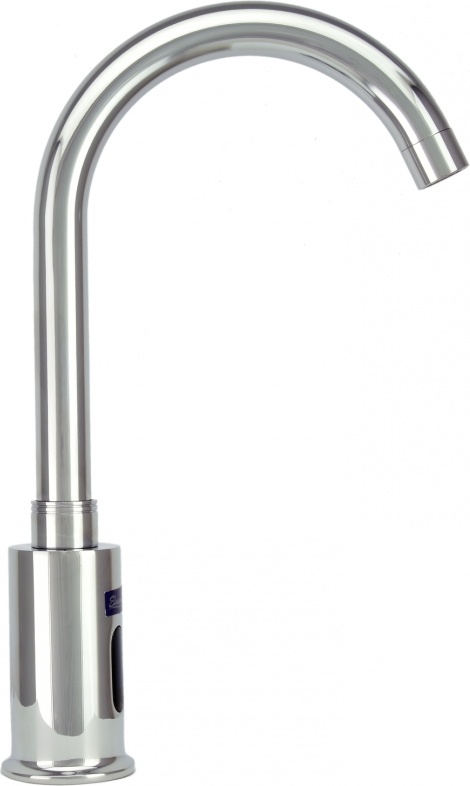 0402.482 Сенсорный латунный смеситель для мойки с высоким изливом Eleanti Puff  - Вид №1