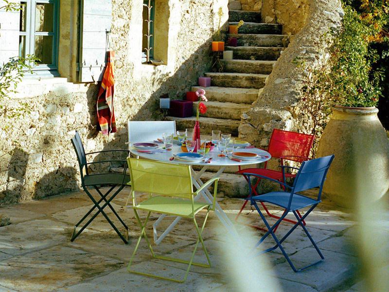 Fermob Садовый стул из стали Plein air 8301 - Вид №5