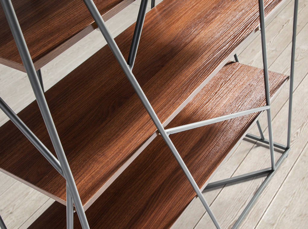 074221 Стеллаж F6089-NOGAL Angel Cerda 