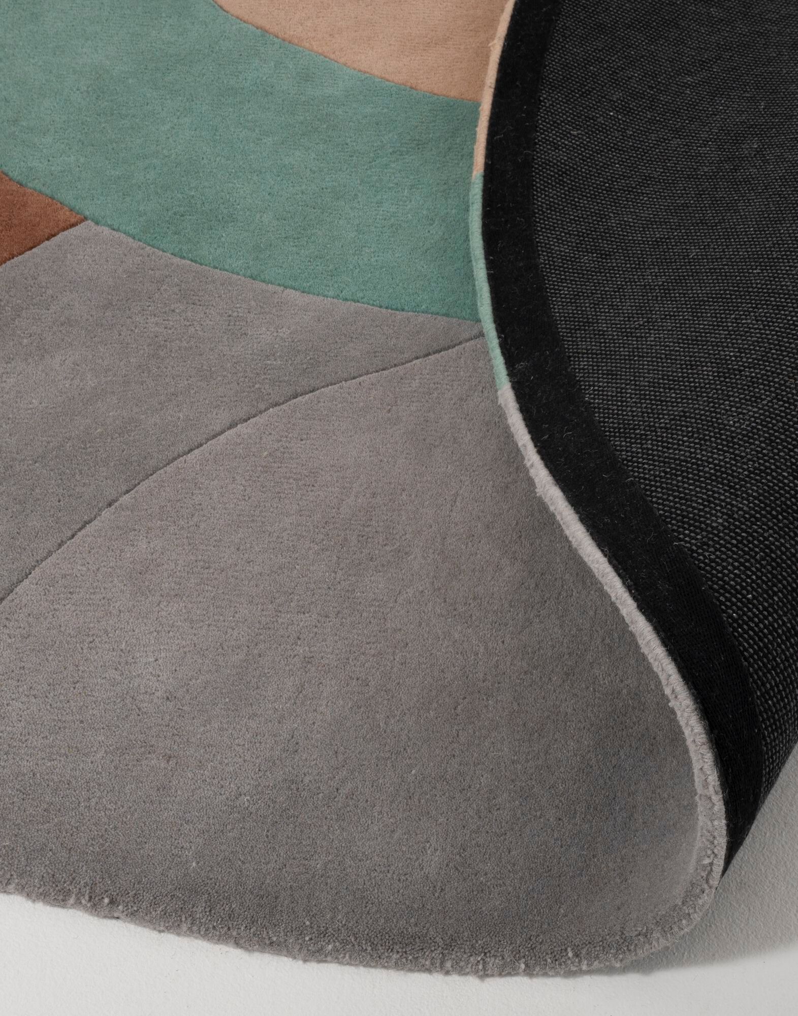 Круглый ковер ручной работы из гималайской шерсти Kartell Lunam ARCH-00095732 - Вид №5