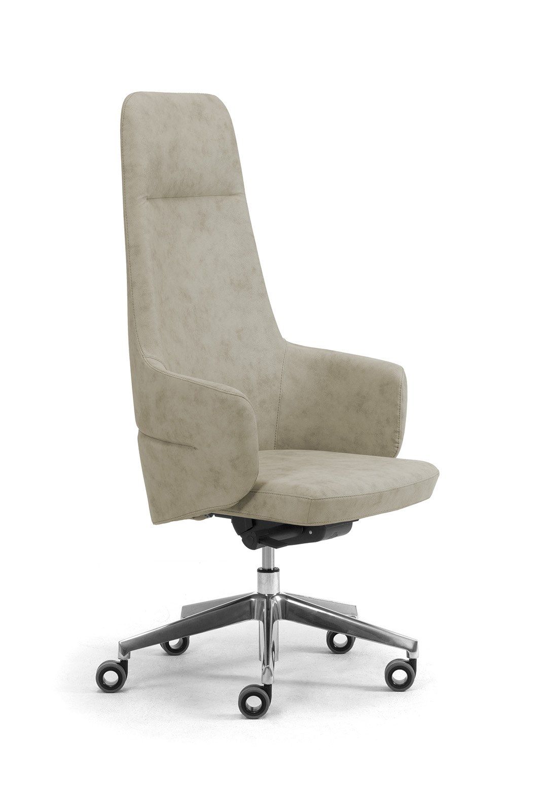 Регулируемое по высоте кожаное офисное кресло с подлокотниками Leyform ARCH-00129489 - Вид №7