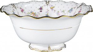 52751 Royal Crown Derby Салатник круглый Royal Crown Derby "Роял Антуанетта" 24,5см Фарфор костяной