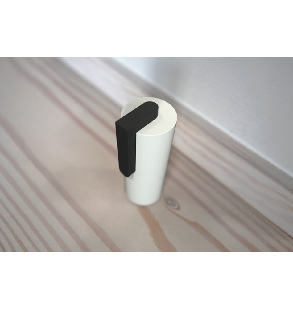 FROST Дверной упор 2, 75 мм » белый / черный   N1931-1-W  - Вид №4