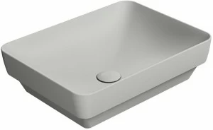 Подвесная раковина настенная овальная GSI ceramica Color elements белая