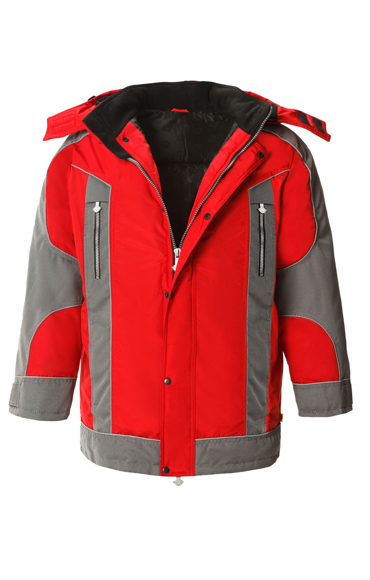 64770 Костюм "Ультра" зимний красно-черный  Зимняя спецодежда  размер 64-66/170-176  - Вид №3