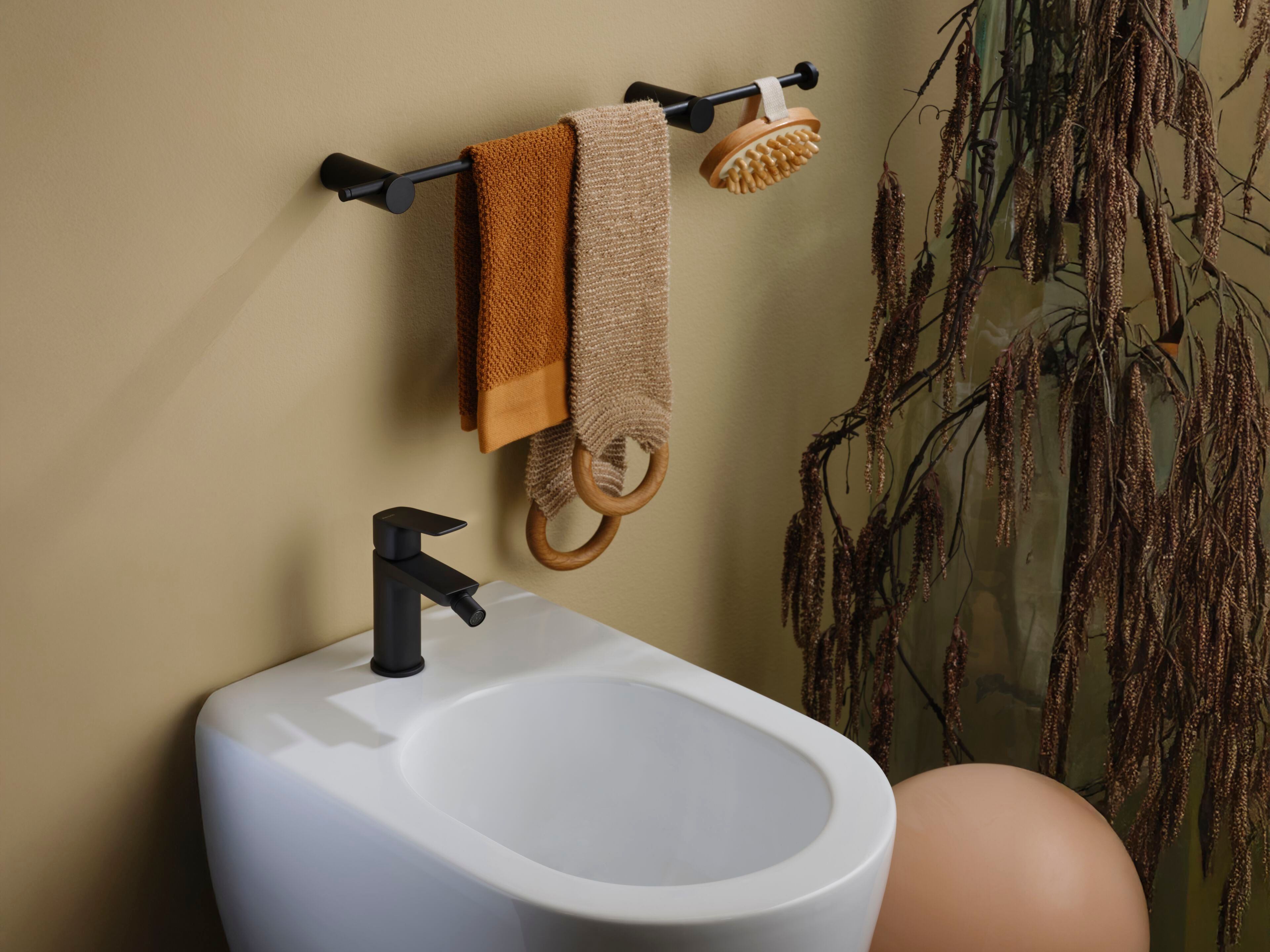 Латунный однорычажный смеситель для биде с поворотным горлышком Ritmonio Haptic S ARCH-00130652 - Вид №1