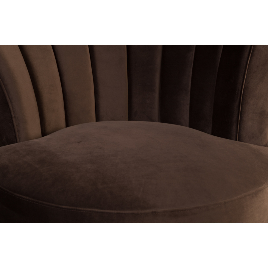 Кресло Flair темно-коричневое Dutchbone 3100055 - Вид №7