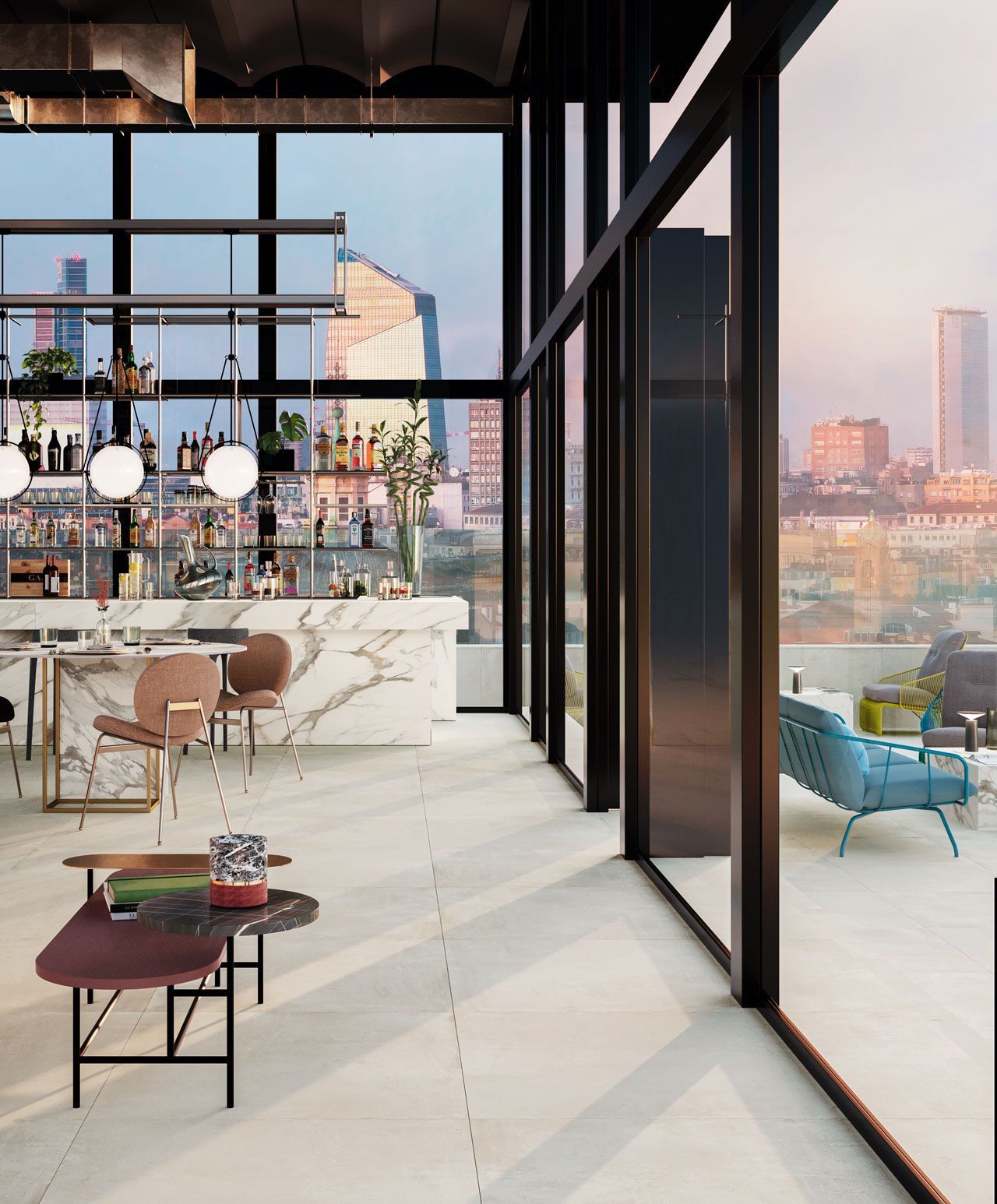 Напольное покрытие / Напольное покрытие из керамогранита с цементным эффектом CERAMICA FONDOVALLE 2.OUT ARCH-00011849 - Вид №1