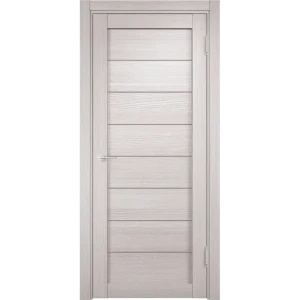 Дверь межкомнатная Кельн глухая HardFlex ламинация цвет бора 60x200 см (с замком и петлями)