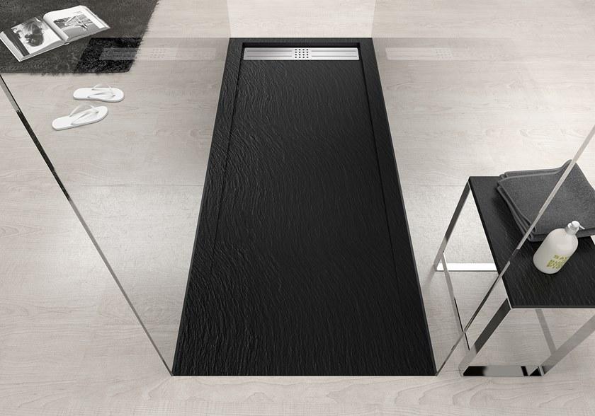 Acquabella Прямоугольный нескользящий душевой поддон в Akron © sun-id-1478139 - Вид №2