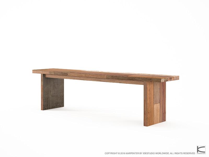 KARPENTER Скамейка из дерева Organik Or13-tmh - Вид №1