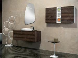 Mobiltesino Подвесная тумба под умывальник с ящиками Velvet