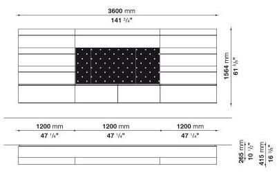 B&B Italia Стенка открытая с дверцей Pab sun-id-1474226 - Вид №10