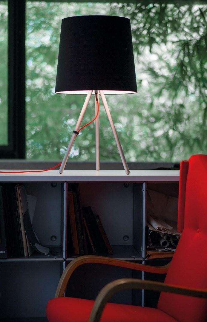 Martinelli Luce Настольная лампа из алюминия с тканевым абажуром Eva 798 - Вид №6