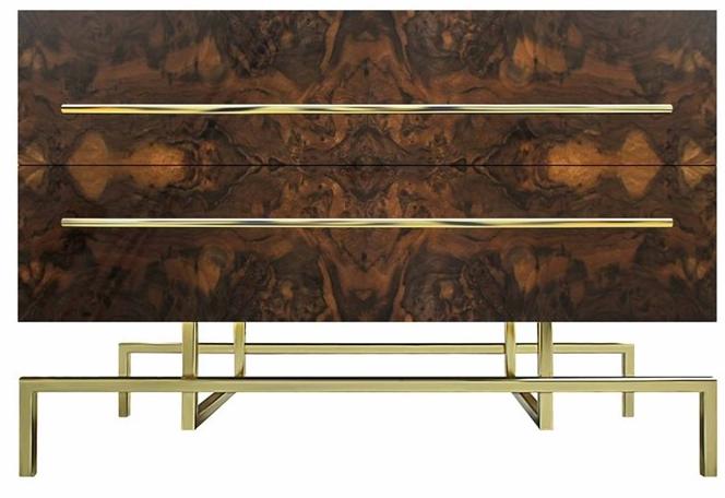 GANSK Комод из фанерованной древесины Pandora G6004 - Вид №1