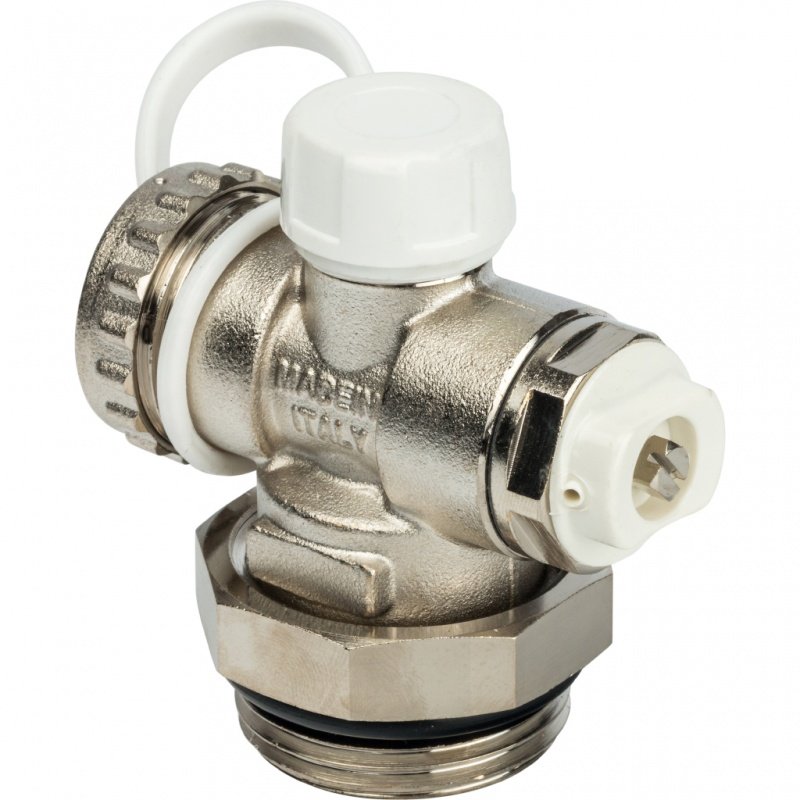 Регулируемый концевой фитинг с дренажным вентилем, ручной воздухоотводчик 1" STOUT SMS1000020001 - Вид №2