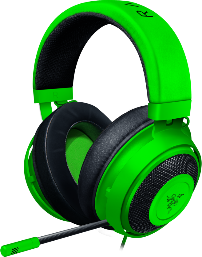 RZ04-02830200-R3M1 kraken - multi-platform wired gaming headset - green - frml packaging Razer Santreyd 