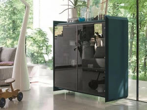 Dall'Agnese Буфет стеклянный с распашными дверцами Slash