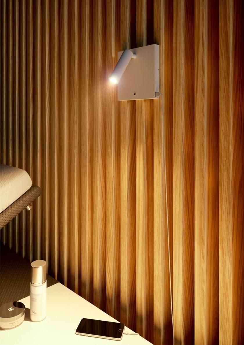 BENEITO FAURE Регулируемый настенный светильник из алюминия с usb sun-id-1514086 - Вид №6