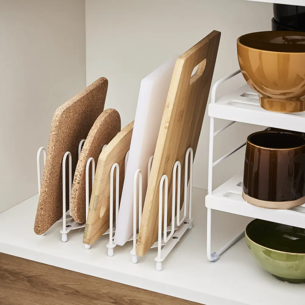 Раздвижная подставка для крышек и сковородок Delinia 71x13x13 см 87823037 STLM-0872594