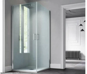 Samo Прямоугольная угловая душевая кабина из закаленного стекла с распашной дверцей Classica