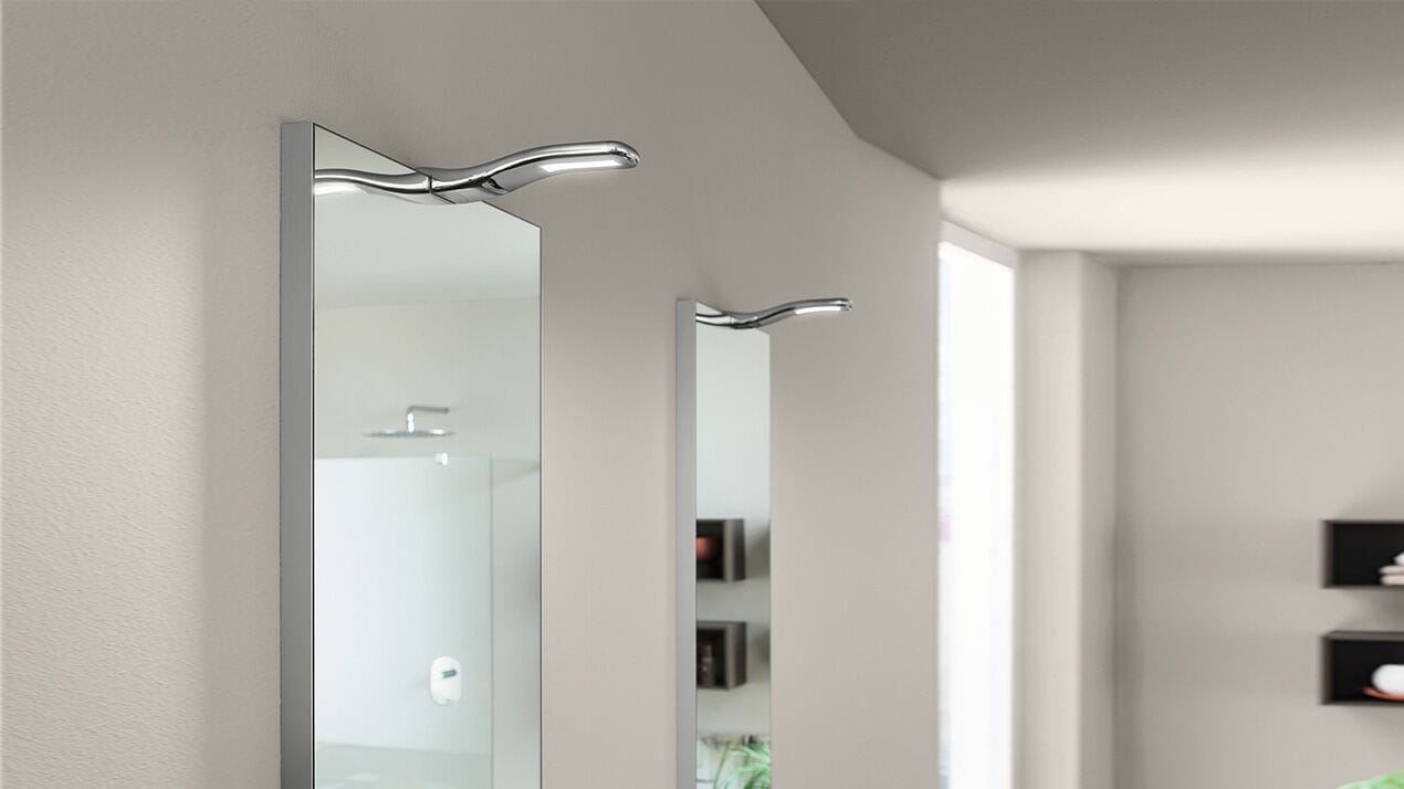 Настенное зеркало для ванной комнаты INDA® GARDA ARCH-00135698 - Вид №2