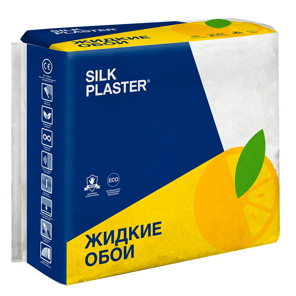 Жидкие обои Silk Plaster Absolute А254 1.05 кг цвет серо-зеленый 82736049 STLM-2134708  - Вид №1