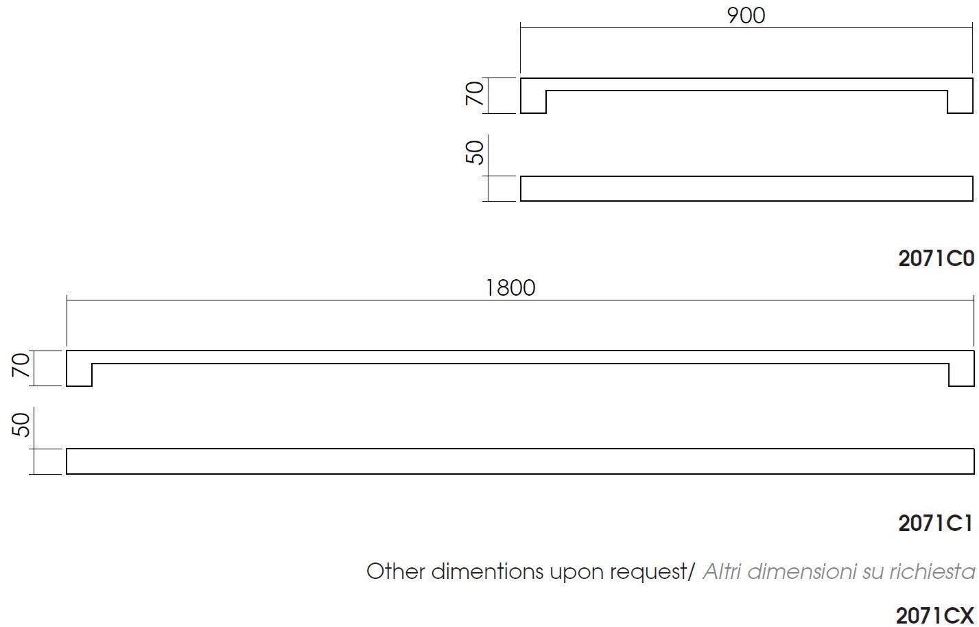 NEXO LUCE Настенный светильник из металла Oxen wall/ceiling lamp 2071c0 / 2071c1 - Вид №7
