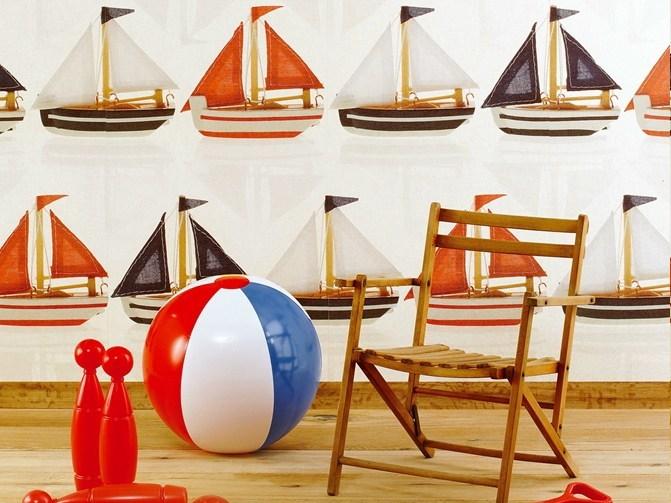 Wall&decò Детские мотивы Contemporary wallpaper 2010 sun-id-1366690 - Вид №1