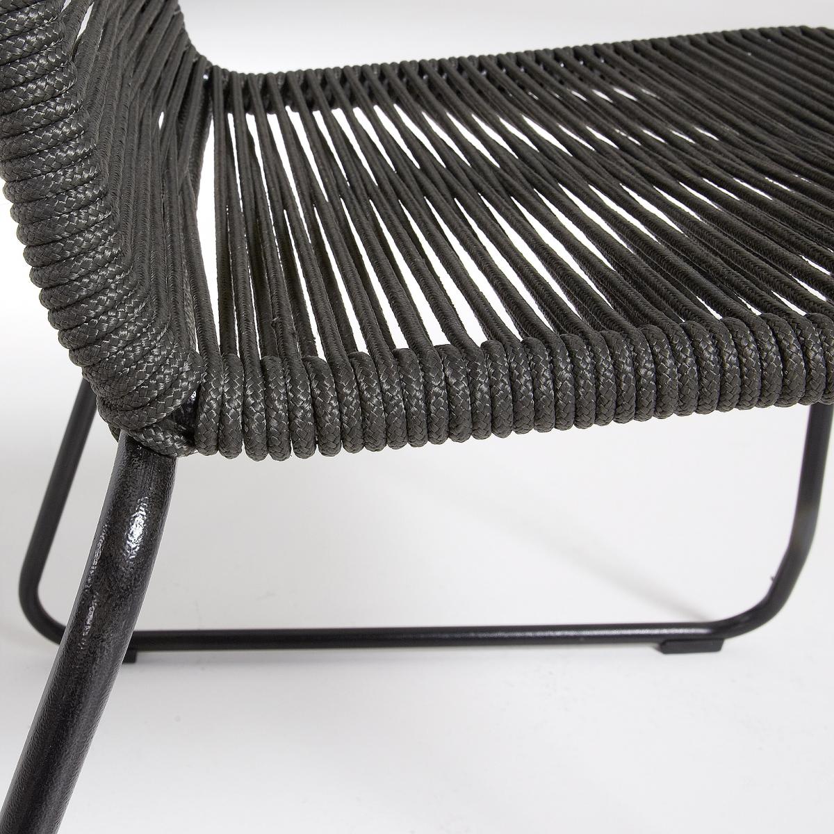 051732 Стул темно-серый La Forma Meagan  - Вид №4