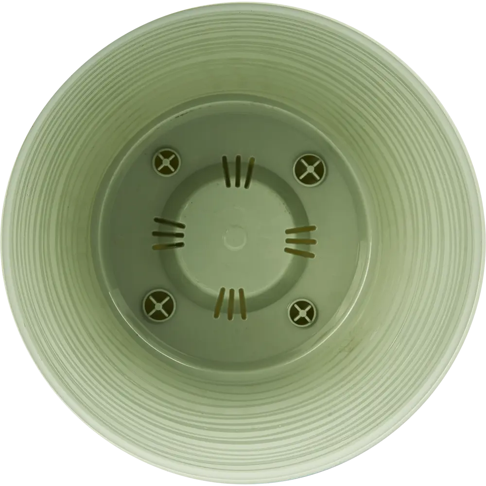 IDI LAND Saffron - стильный цветочный горшок светло-зеленый с поддоном 84533069 STLM-0051416 - Вид №1