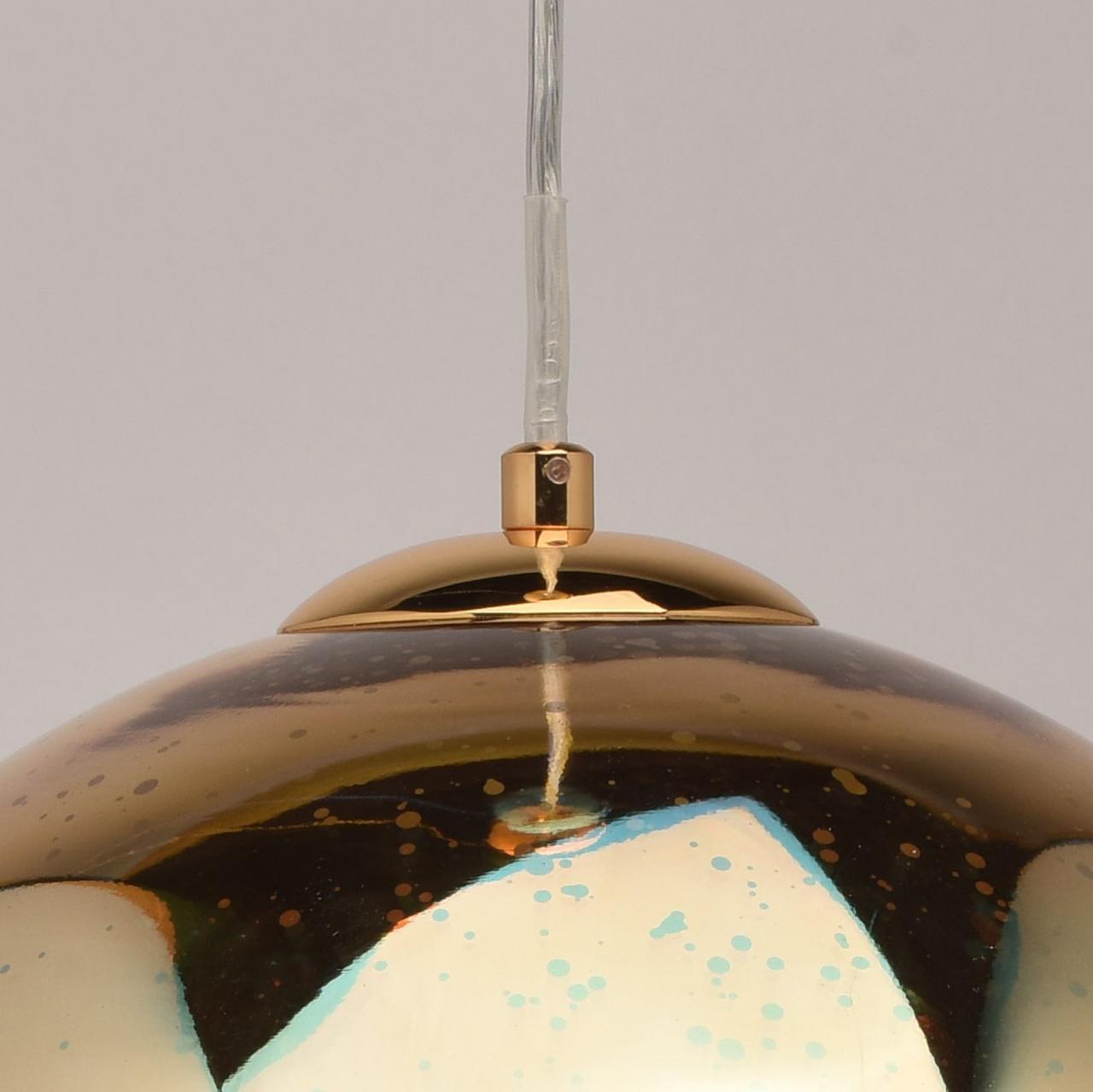 Подвесной светильник MW-Light Фрайталь 5 663011501 MW-LIGHT ДИЗАЙНЕРСКИЕ, ФРАЙТАЛЬ 5 199786 Золотой  - Вид №3